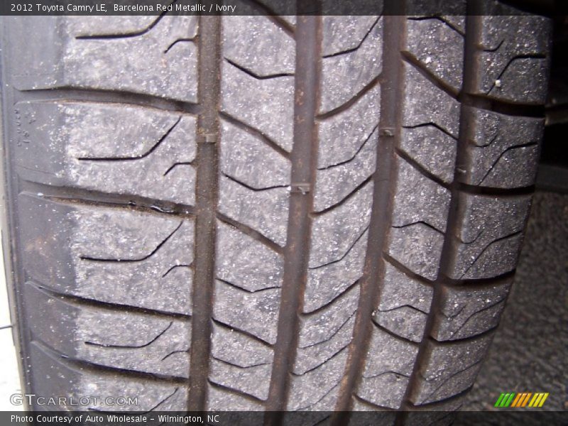 Barcelona Red Metallic / Ivory 2012 Toyota Camry LE
