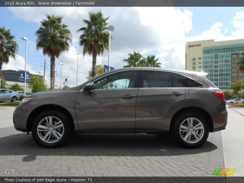 Amber Brownstone / Parchment 2013 Acura RDX