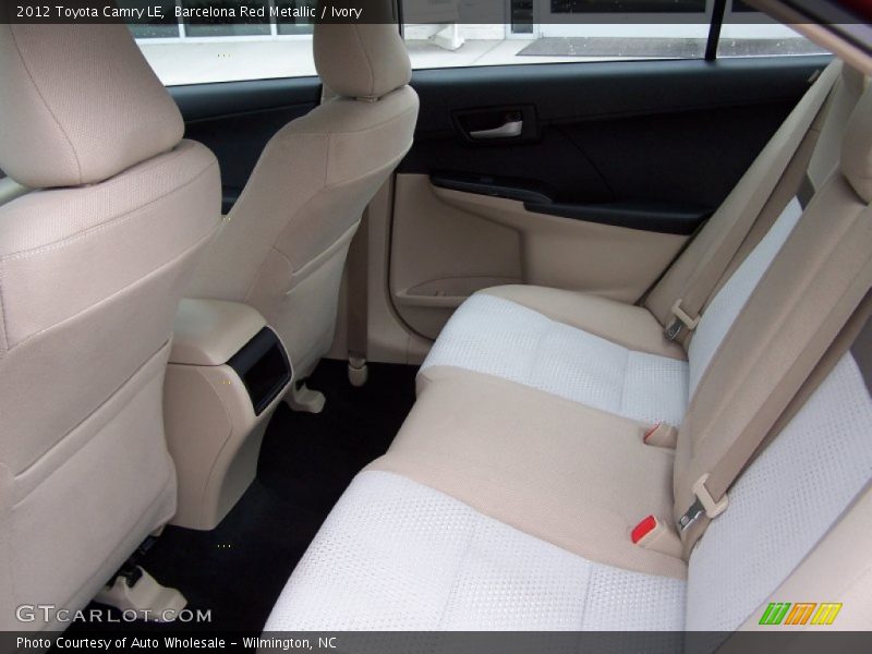 Barcelona Red Metallic / Ivory 2012 Toyota Camry LE