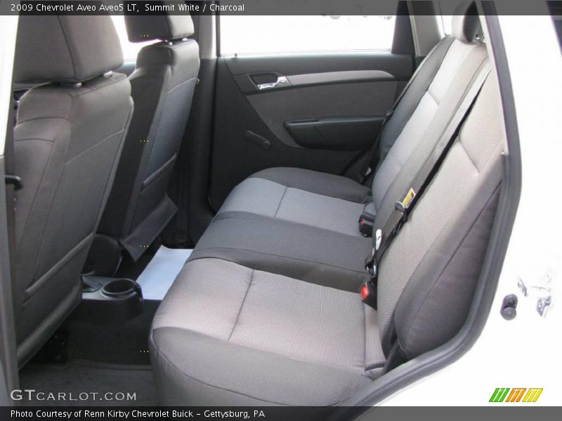 Summit White / Charcoal 2009 Chevrolet Aveo Aveo5 LT