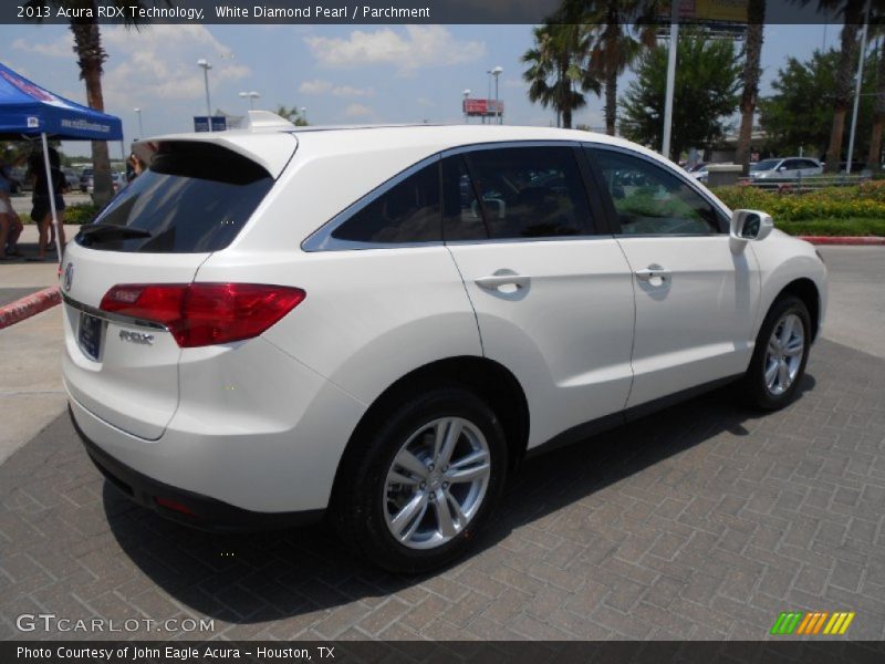 White Diamond Pearl / Parchment 2013 Acura RDX Technology