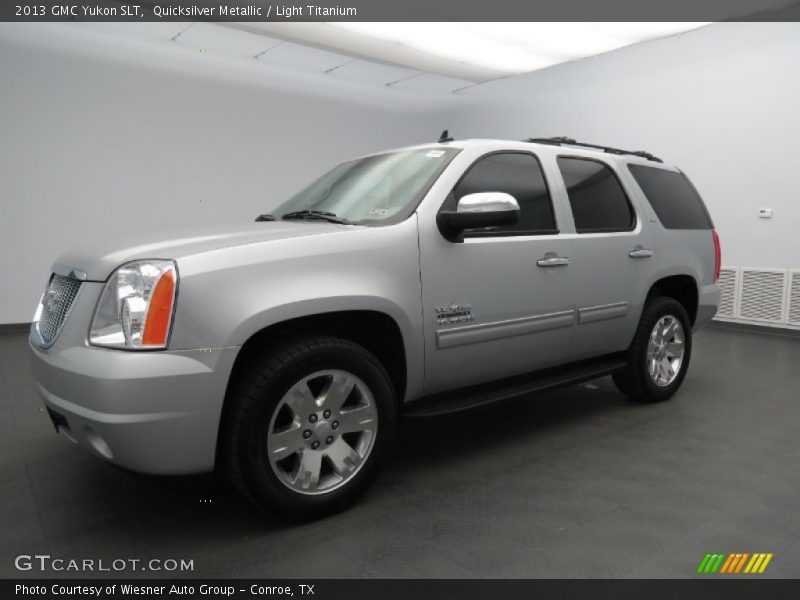 Quicksilver Metallic / Light Titanium 2013 GMC Yukon SLT