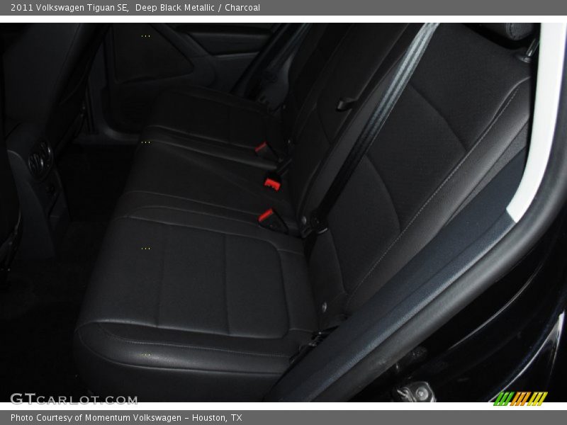 Deep Black Metallic / Charcoal 2011 Volkswagen Tiguan SE