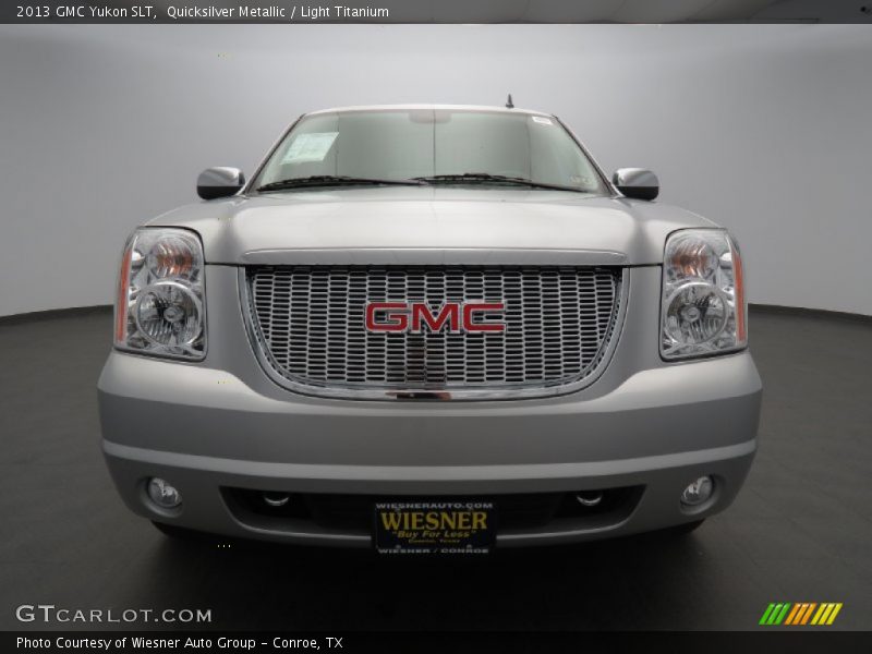 Quicksilver Metallic / Light Titanium 2013 GMC Yukon SLT