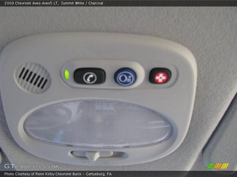 Summit White / Charcoal 2009 Chevrolet Aveo Aveo5 LT