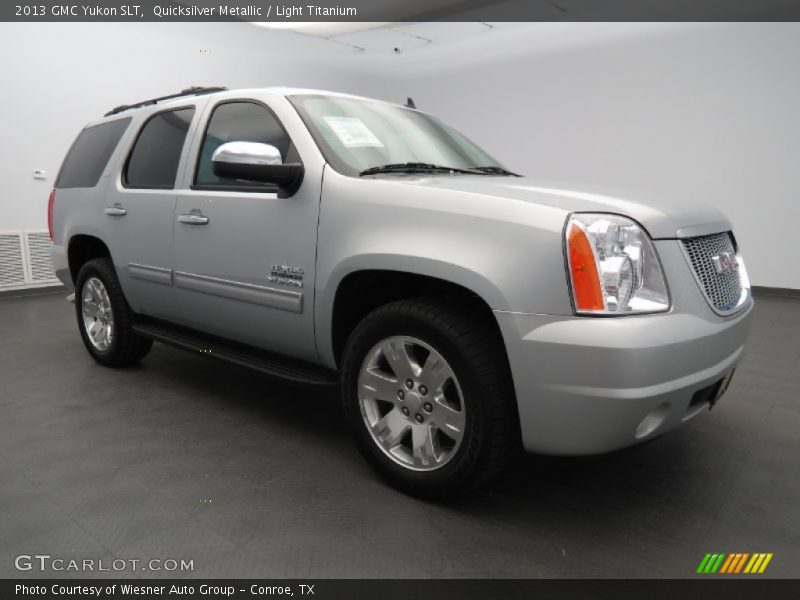 Quicksilver Metallic / Light Titanium 2013 GMC Yukon SLT
