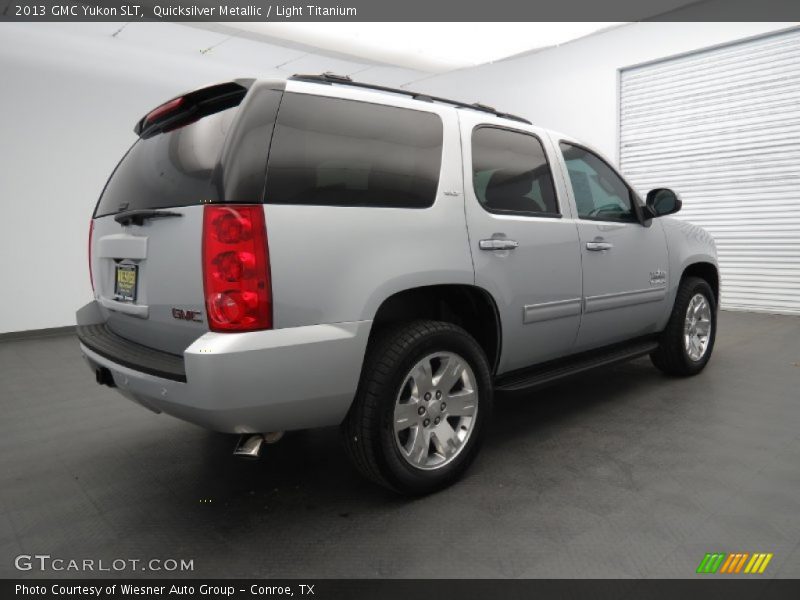 Quicksilver Metallic / Light Titanium 2013 GMC Yukon SLT