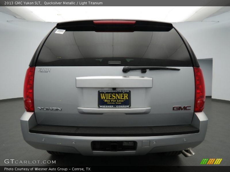 Quicksilver Metallic / Light Titanium 2013 GMC Yukon SLT