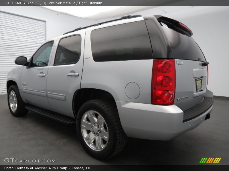 Quicksilver Metallic / Light Titanium 2013 GMC Yukon SLT