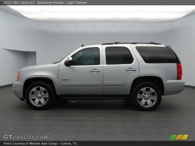 Quicksilver Metallic / Light Titanium 2013 GMC Yukon SLT