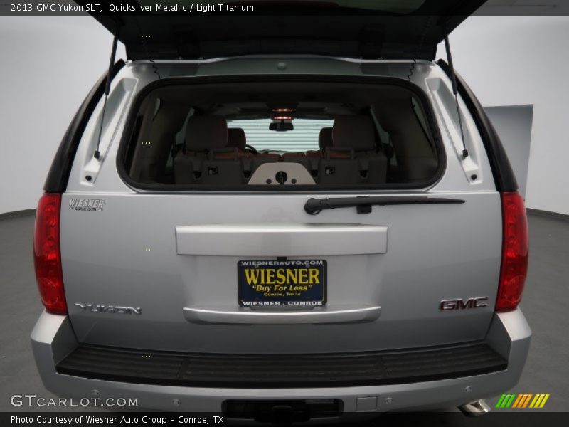 Quicksilver Metallic / Light Titanium 2013 GMC Yukon SLT