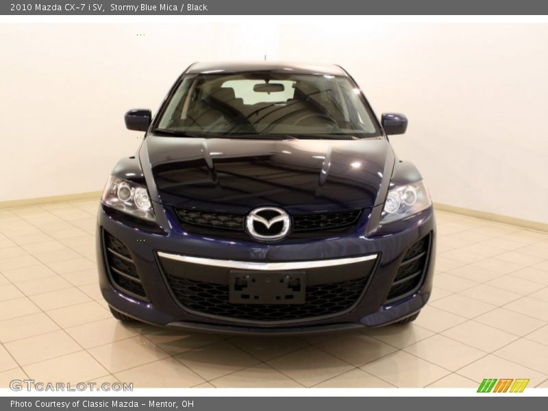 Stormy Blue Mica / Black 2010 Mazda CX-7 i SV