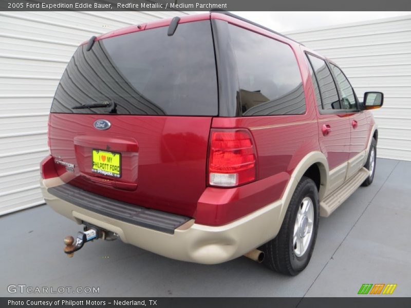 Redfire Metallic / Medium Parchment 2005 Ford Expedition Eddie Bauer