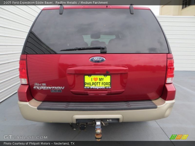 Redfire Metallic / Medium Parchment 2005 Ford Expedition Eddie Bauer