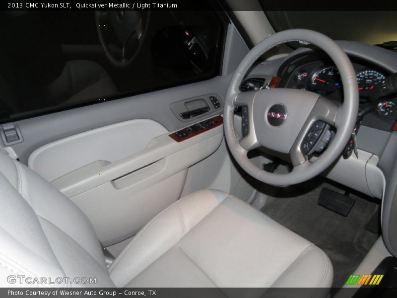 Quicksilver Metallic / Light Titanium 2013 GMC Yukon SLT