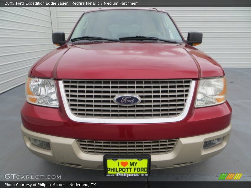 Redfire Metallic / Medium Parchment 2005 Ford Expedition Eddie Bauer