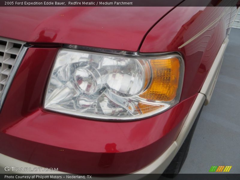 Redfire Metallic / Medium Parchment 2005 Ford Expedition Eddie Bauer
