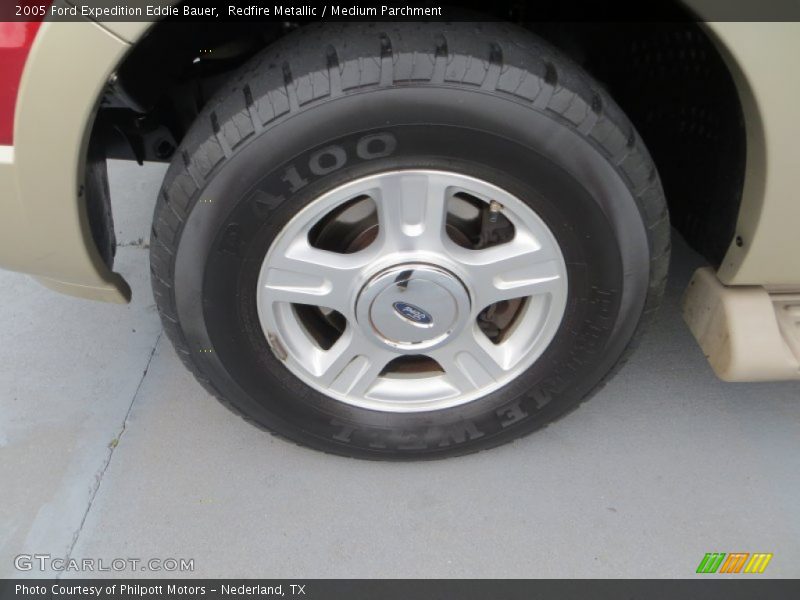 Redfire Metallic / Medium Parchment 2005 Ford Expedition Eddie Bauer