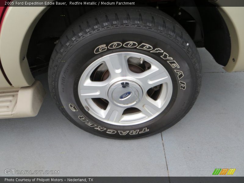 Redfire Metallic / Medium Parchment 2005 Ford Expedition Eddie Bauer