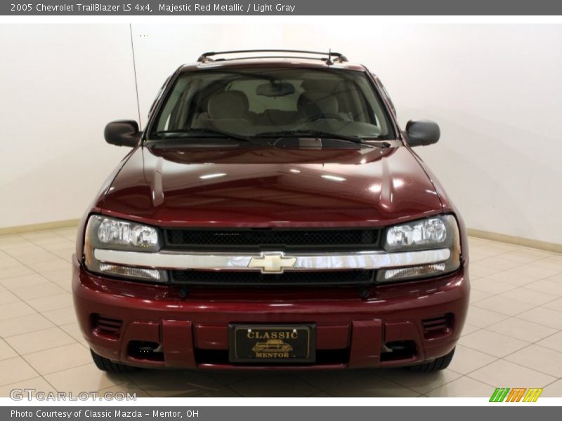 Majestic Red Metallic / Light Gray 2005 Chevrolet TrailBlazer LS 4x4