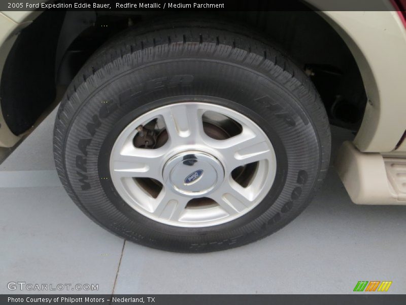 Redfire Metallic / Medium Parchment 2005 Ford Expedition Eddie Bauer