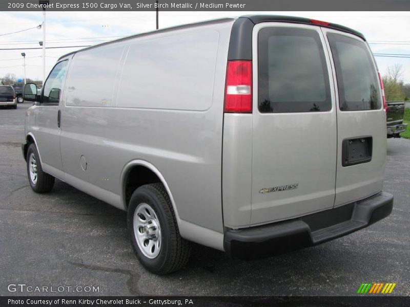 Silver Birch Metallic / Medium Pewter 2009 Chevrolet Express 1500 Cargo Van