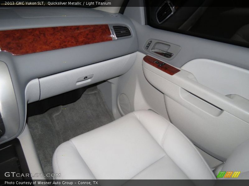 Quicksilver Metallic / Light Titanium 2013 GMC Yukon SLT