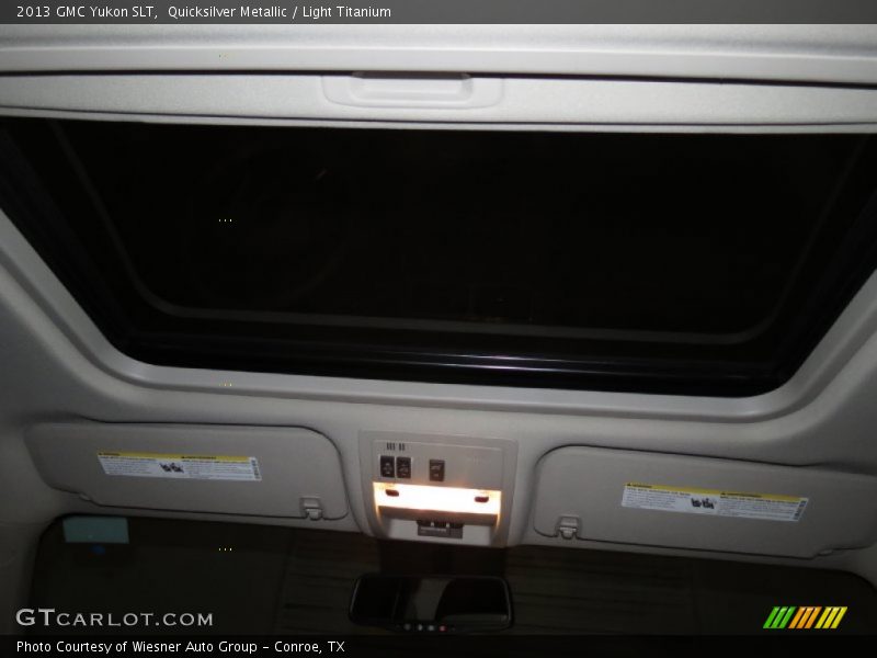 Quicksilver Metallic / Light Titanium 2013 GMC Yukon SLT
