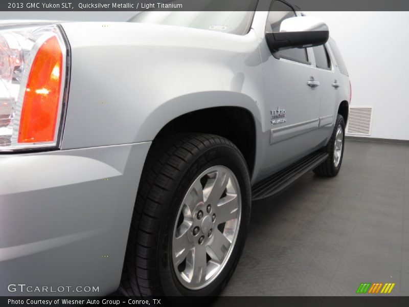 Quicksilver Metallic / Light Titanium 2013 GMC Yukon SLT