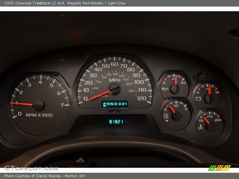  2005 TrailBlazer LS 4x4 LS 4x4 Gauges