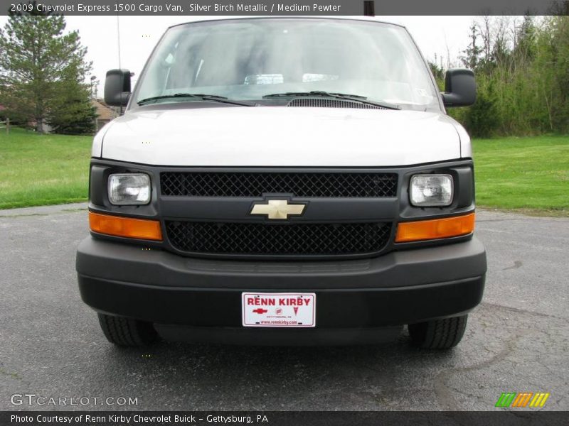 Silver Birch Metallic / Medium Pewter 2009 Chevrolet Express 1500 Cargo Van