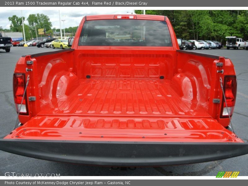 Flame Red / Black/Diesel Gray 2013 Ram 1500 Tradesman Regular Cab 4x4