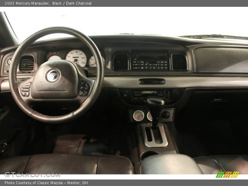 Dashboard of 2003 Marauder 