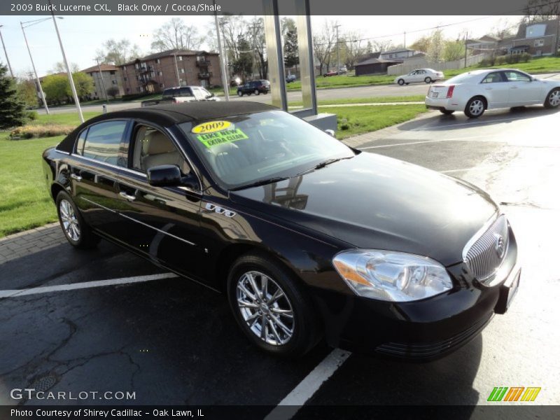 Black Onyx / Cocoa/Shale 2009 Buick Lucerne CXL