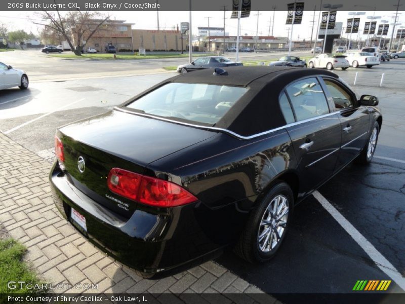 Black Onyx / Cocoa/Shale 2009 Buick Lucerne CXL