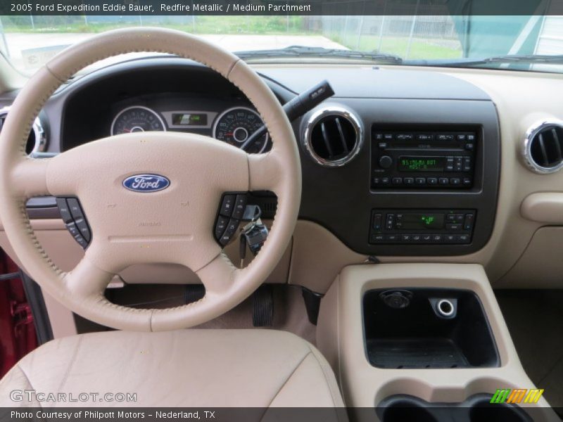 Redfire Metallic / Medium Parchment 2005 Ford Expedition Eddie Bauer
