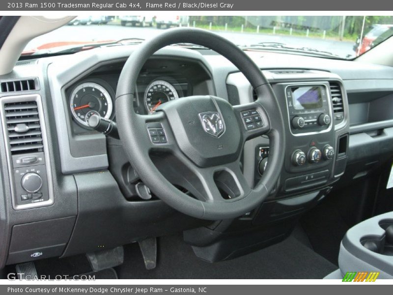 Dashboard of 2013 1500 Tradesman Regular Cab 4x4