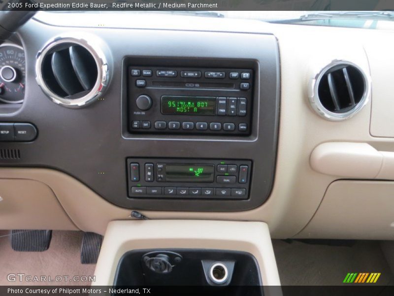 Redfire Metallic / Medium Parchment 2005 Ford Expedition Eddie Bauer