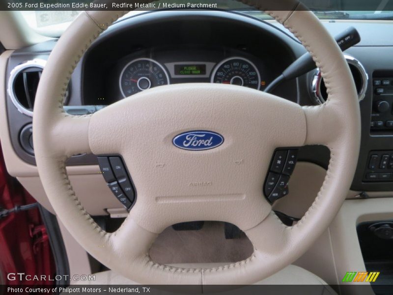 Redfire Metallic / Medium Parchment 2005 Ford Expedition Eddie Bauer