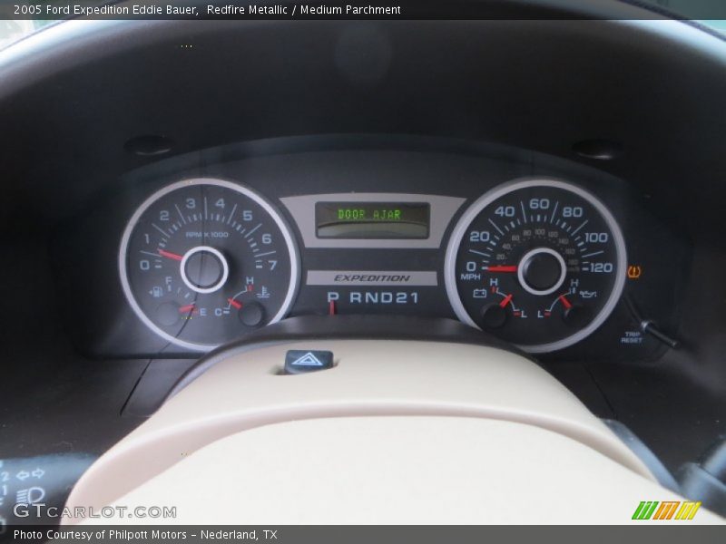 Redfire Metallic / Medium Parchment 2005 Ford Expedition Eddie Bauer