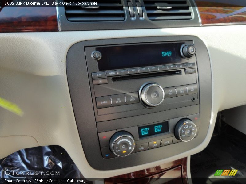 Black Onyx / Cocoa/Shale 2009 Buick Lucerne CXL