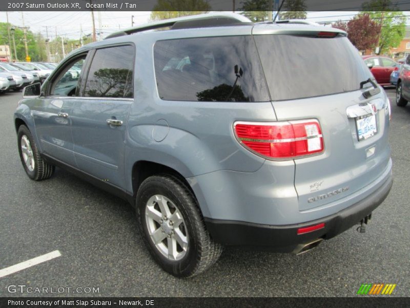 Ocean Mist / Tan 2007 Saturn Outlook XR