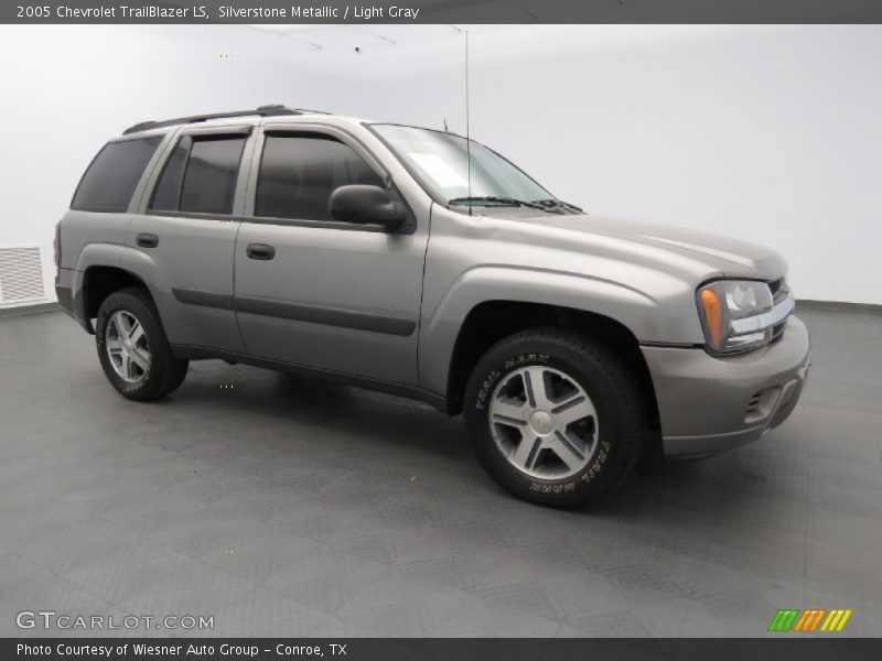 Silverstone Metallic / Light Gray 2005 Chevrolet TrailBlazer LS