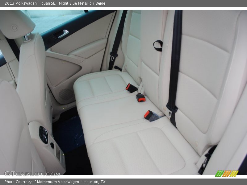 Night Blue Metallic / Beige 2013 Volkswagen Tiguan SE