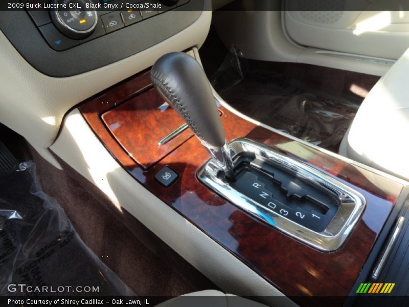 Black Onyx / Cocoa/Shale 2009 Buick Lucerne CXL