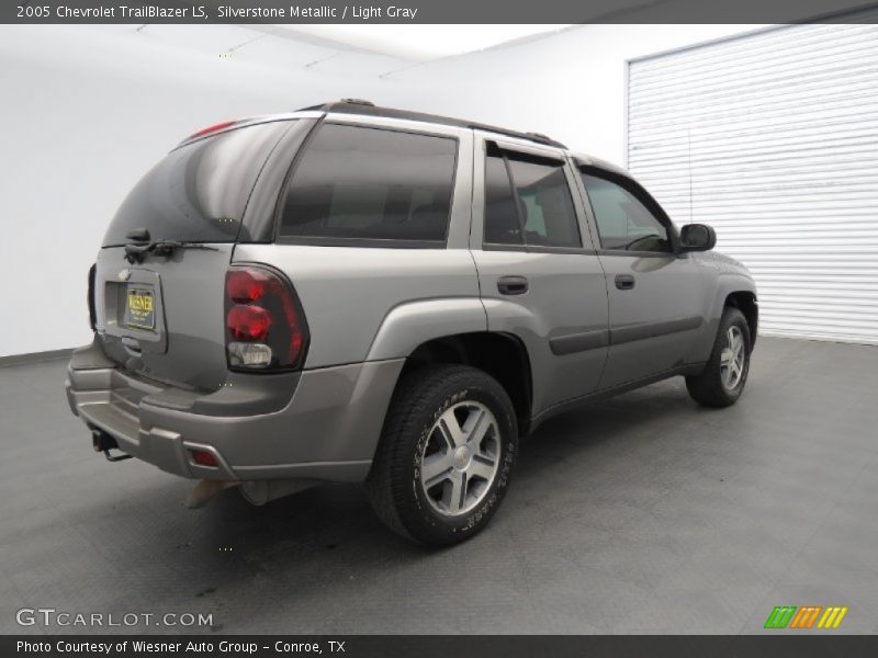 Silverstone Metallic / Light Gray 2005 Chevrolet TrailBlazer LS