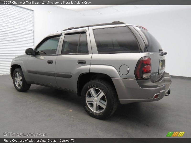 Silverstone Metallic / Light Gray 2005 Chevrolet TrailBlazer LS