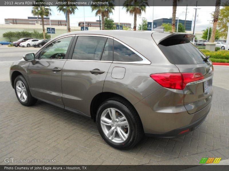 Amber Brownstone / Parchment 2013 Acura RDX Technology