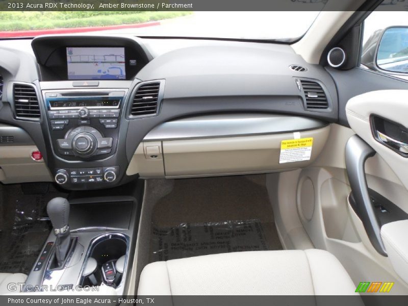 Amber Brownstone / Parchment 2013 Acura RDX Technology