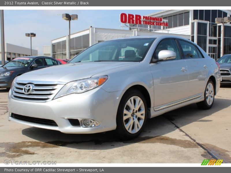 Classic Silver Metallic / Black 2012 Toyota Avalon